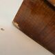 Superb English Art Deco wardrobe in burr walnut – 1930s