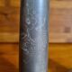 Pair of old Chinese candlesticks in engraved pewter