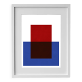 Peinture faite à la main encadrée
