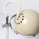 Lampe vintage eyeball beige 1970