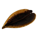 Vide poche céramique feuille
