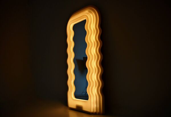 Miroir « Ultrafragola » par Ettore Sottsass pour Poltronova, années 1970, 1