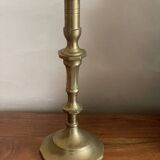 Large brass candle holder