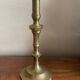 Large brass candle holder