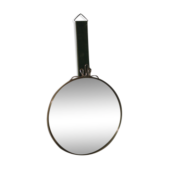 Miroir oeil de sorcière 30cm vintage des années 60
