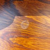 round table with central leg and extension, Baumann design
