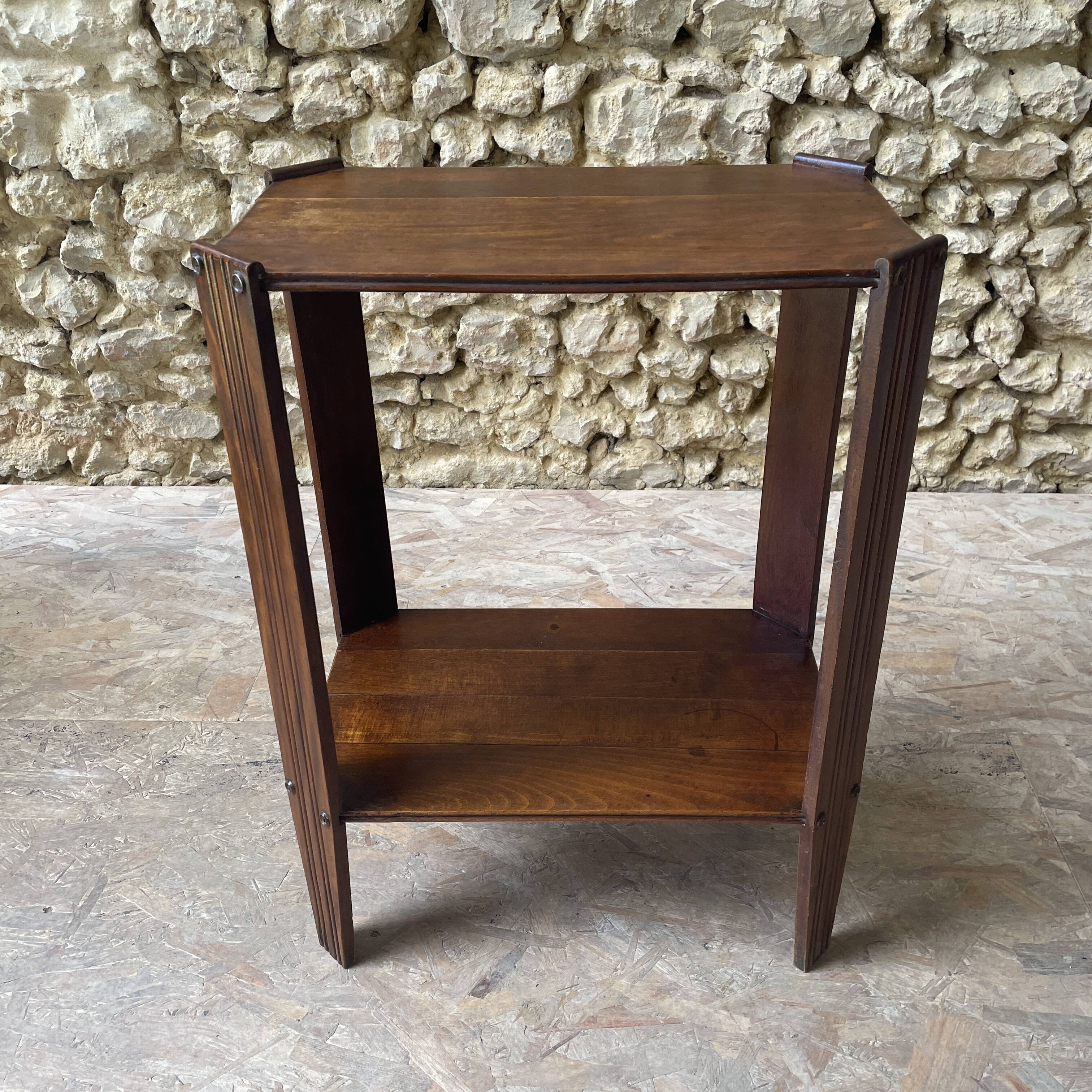 Art Deco wooden console - 1930s