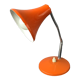 Desk or wall lamp metal orange vintage 60/70