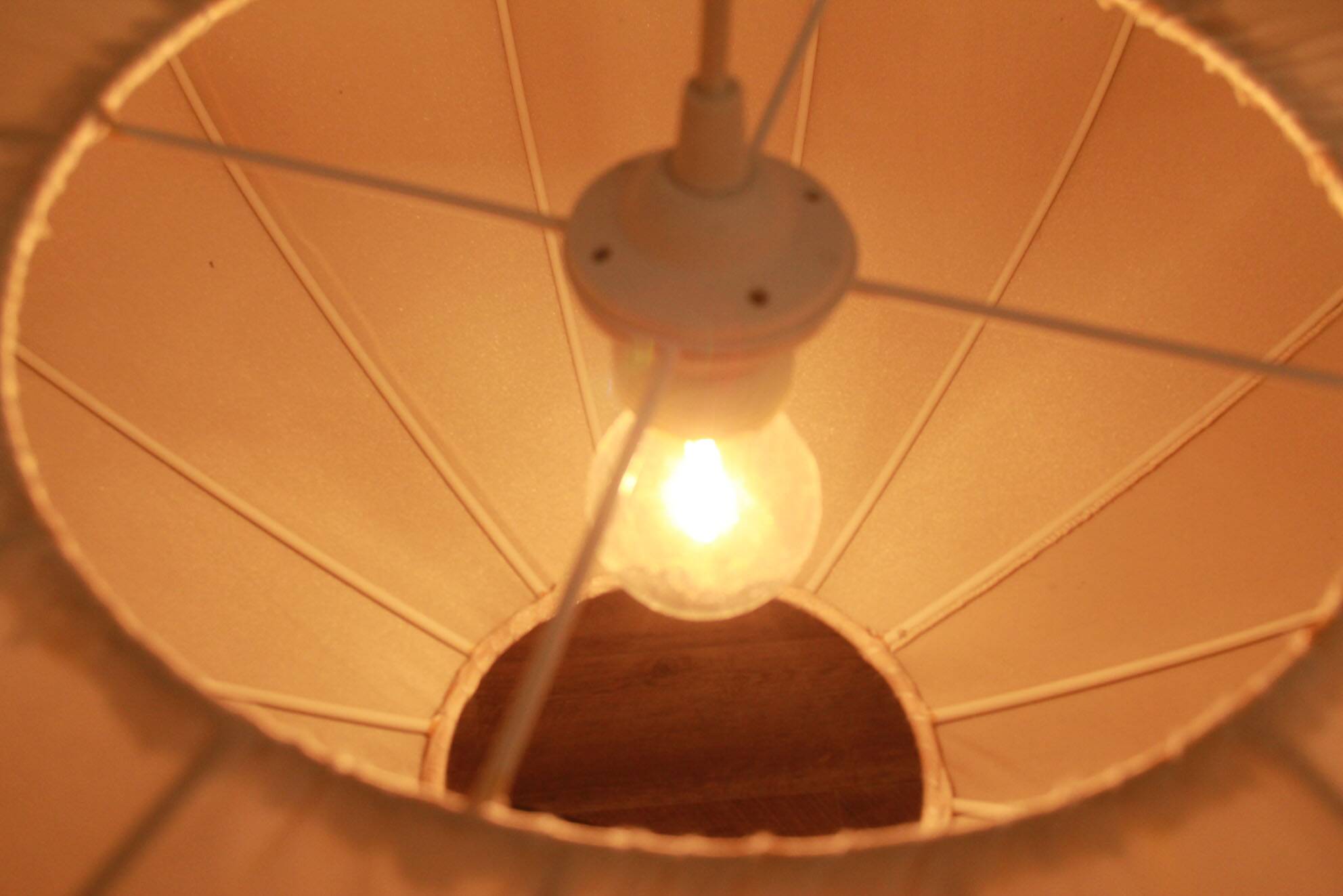 1960s Cocoon Ufo ceiling light in XXL