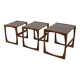 Mid-Century Teak Nesting Tables by R. Benett for G-Plan, United Knigdom, 1970s, Set of 3
