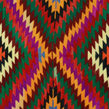 Tapis kilim artisanal anatolien 257 cm x 183 cm