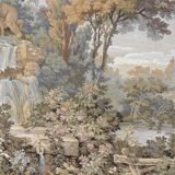 Tapisserie tenture murale encadrée, 1950