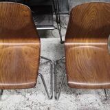 9 Pagholz Thur-Op-Seat chairs