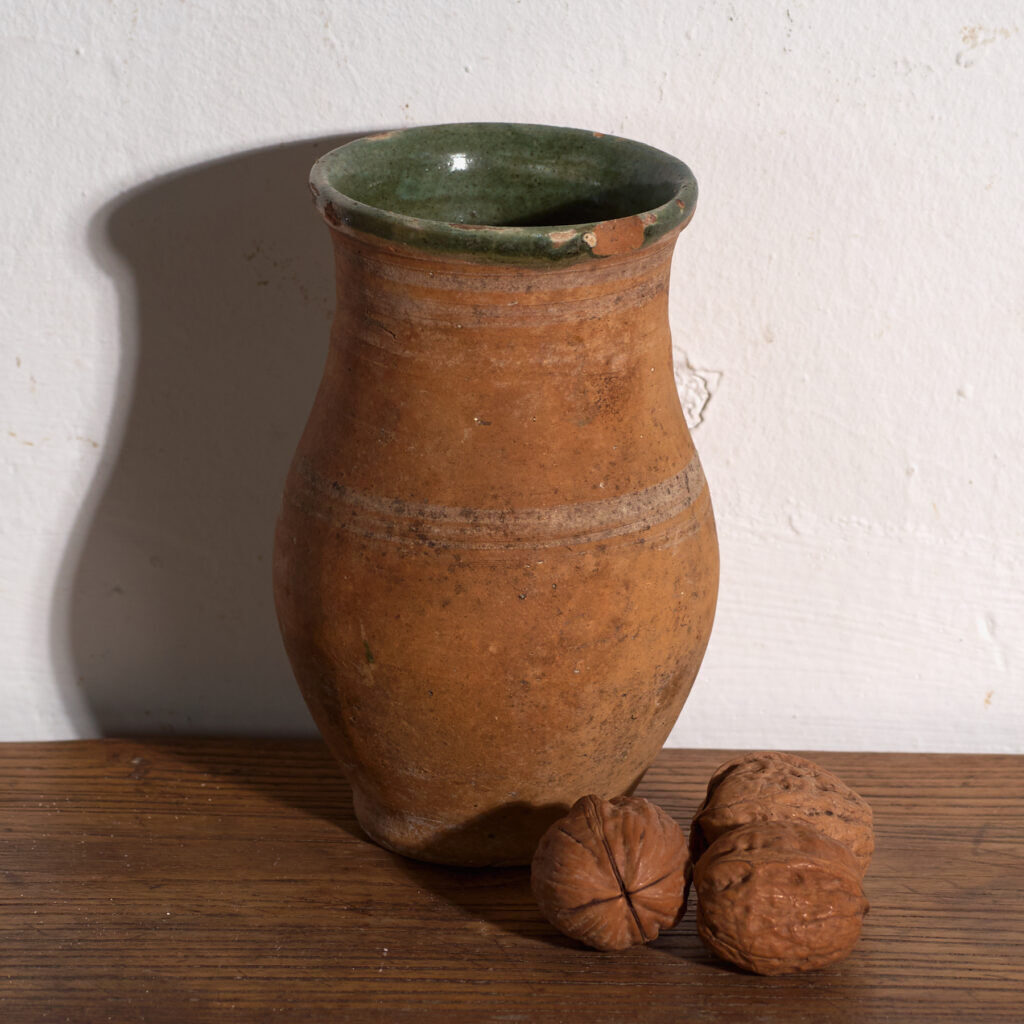 Antique glazed ceramic vase – Central Europe, circa 1920
