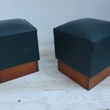 Pair of poufs, 1940