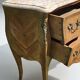 Small Louis XV Style Curved Commode in Marquetry