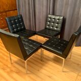 Un ensemble de quatre fauteuils Thonet, Autriche, années 1960