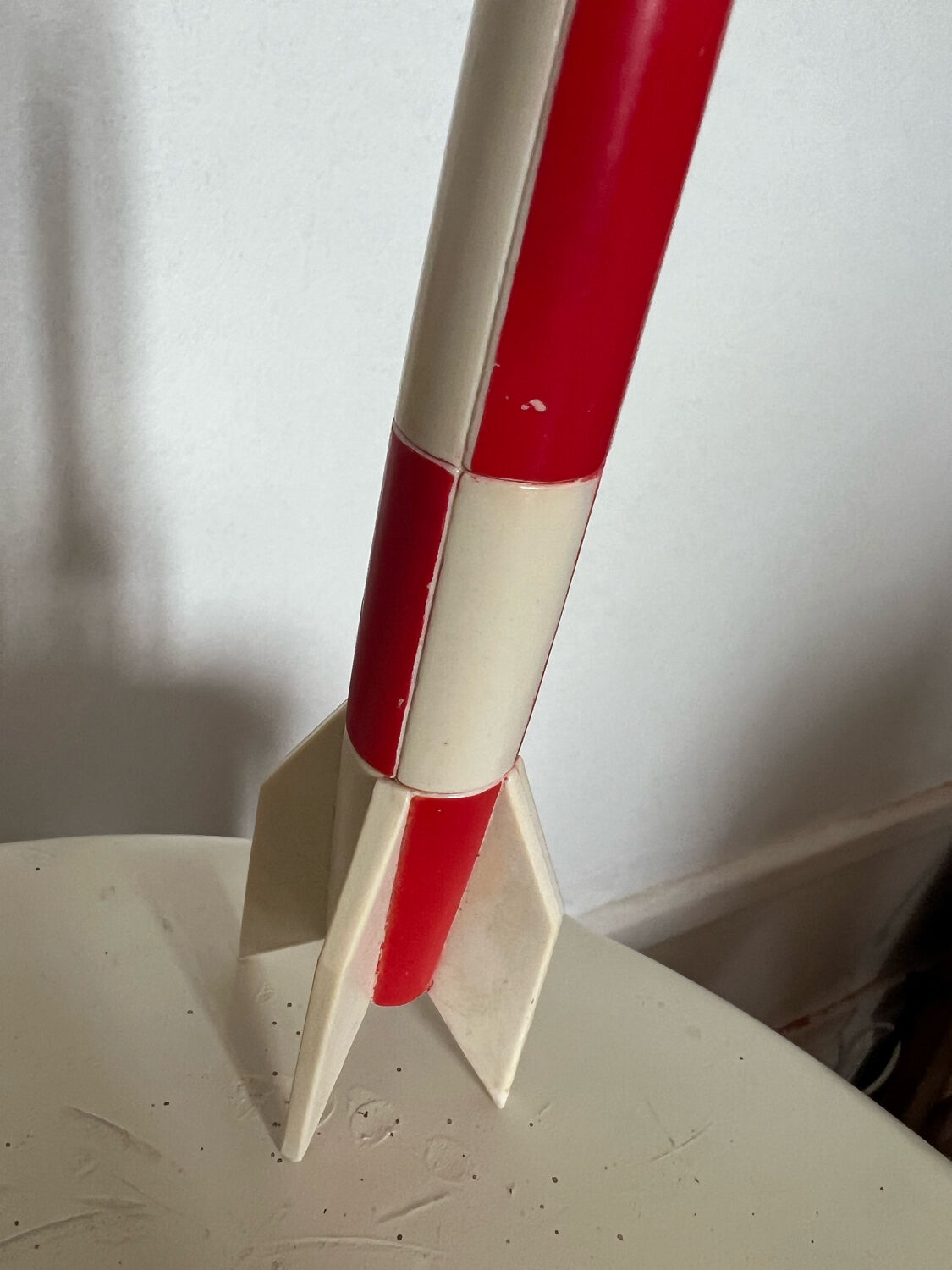 Vintage tintin rocket