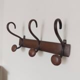 Vintage wooden coat rack