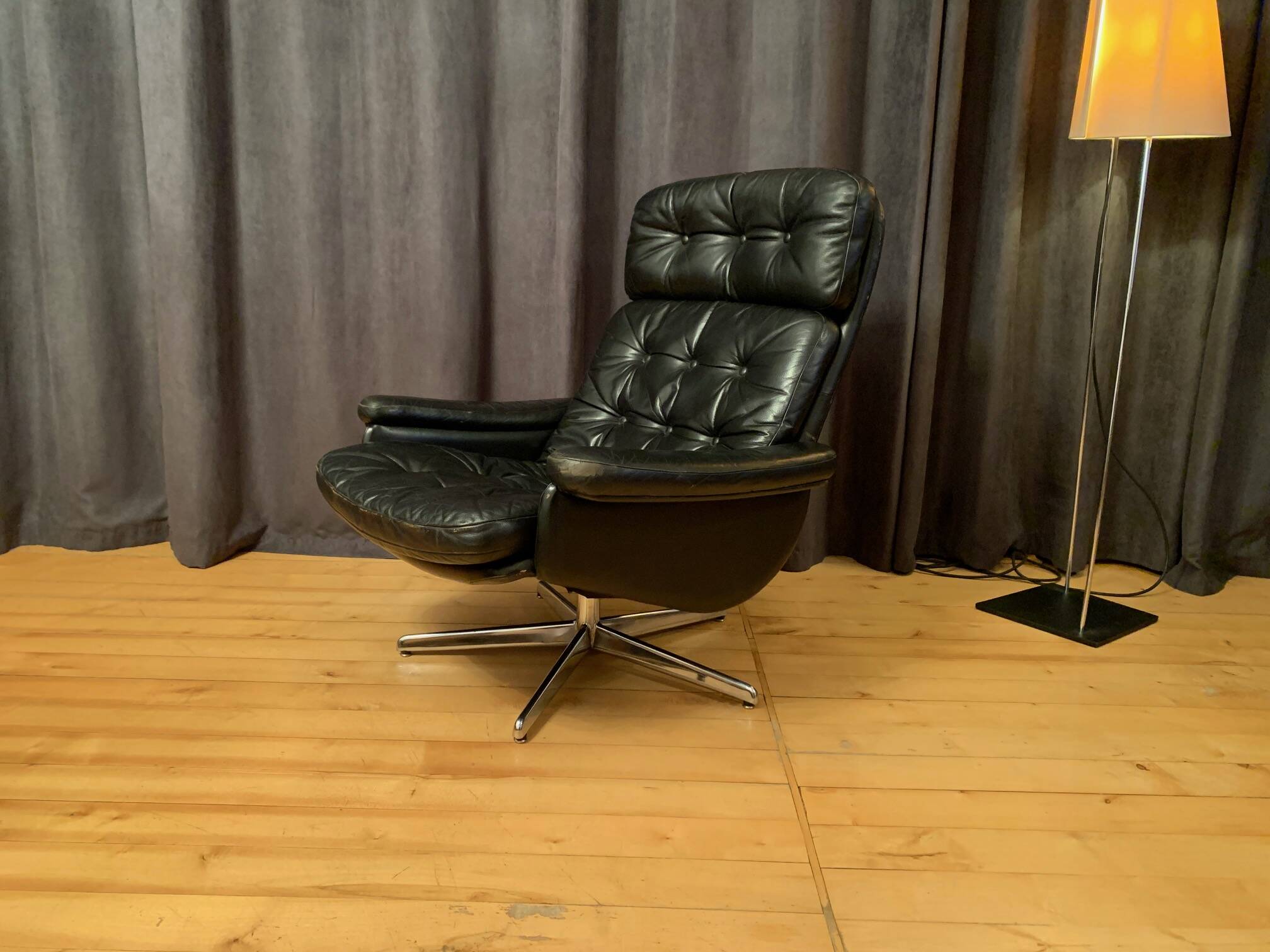 Swivel armchair, Denmark, 1960s