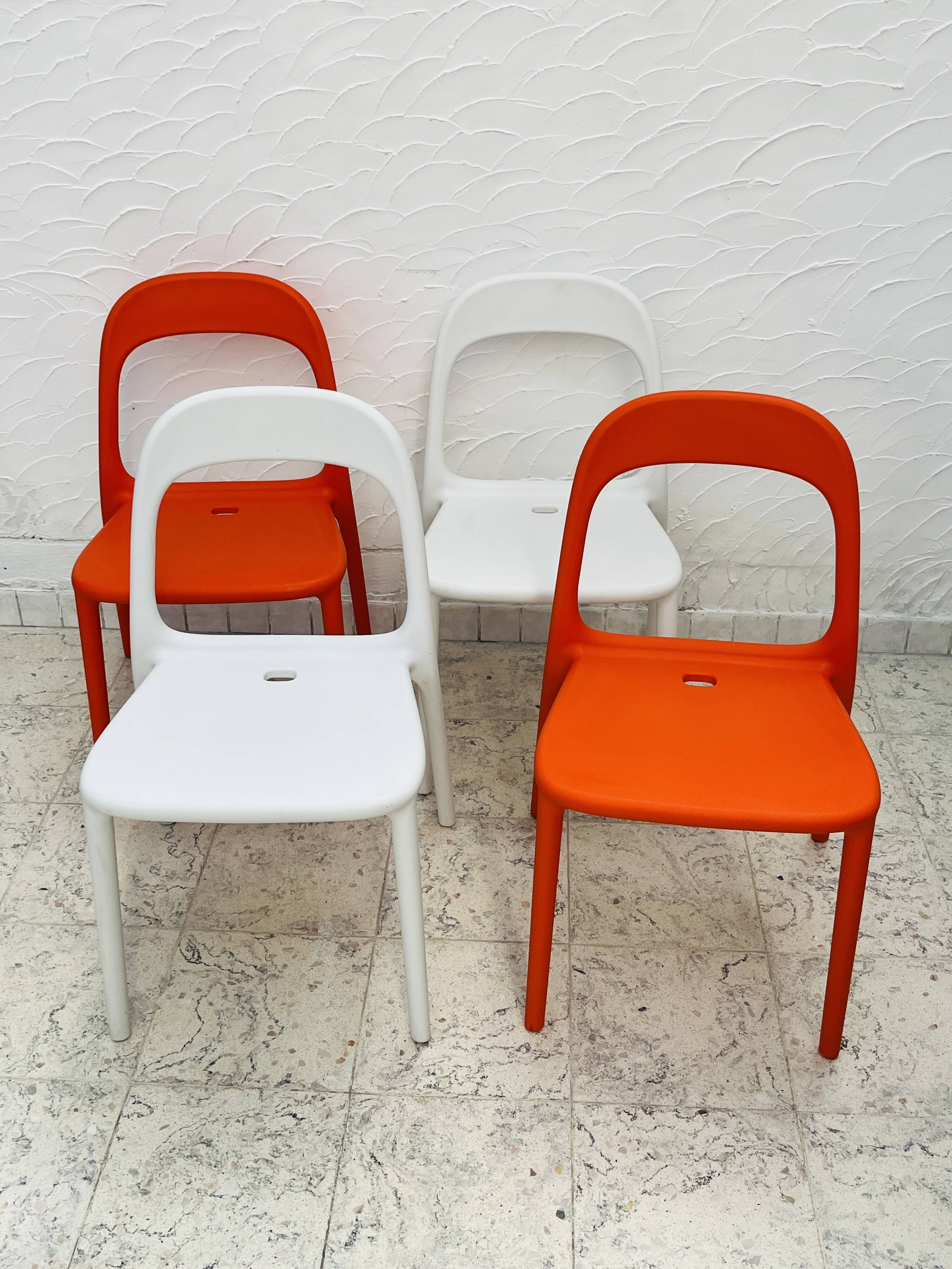 Set of 4 urban design chairs from Ikea.