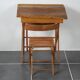 Ensemble bureau pupitre d’enfant et sa chaise pliants