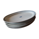 4 Service dishes - Porcelaine Carel Geo Rouard