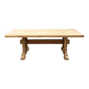 Table de ferme en chêne - massif