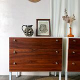 Paire de commodes vintage