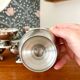 Lot de 6 coupes à glace vintage inox