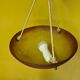 French pate verre hanging light from the 1910s 1920s