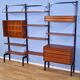 Teak wall unit by Poul Cadovius for Royal System Denmark, 1960s