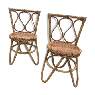 Rattan chairs