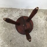 Brutalist tripod stool