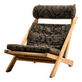 Fauteuil lounge CH3 par Hans J. Wegner pour Carl Hansen & Søn