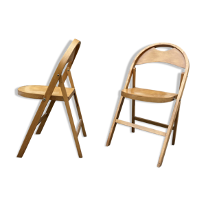 paire de chaises pliantes