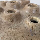 Vintage picnic vase la Poterie Périgordine in stoneware 1960