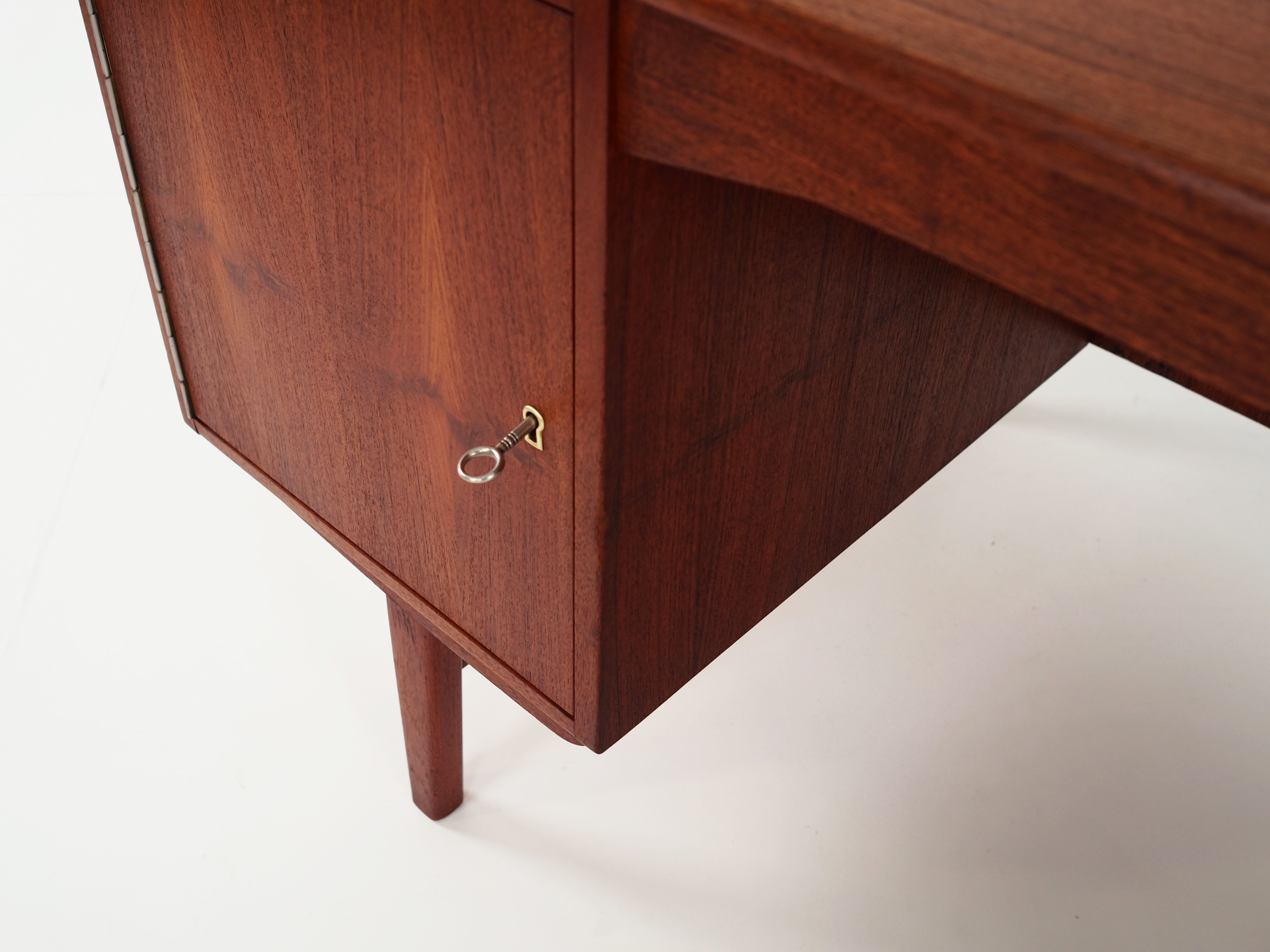 Bureau en teck design scandinave des années 70