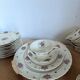 Service à dessert en porcelaine fine de Limoges