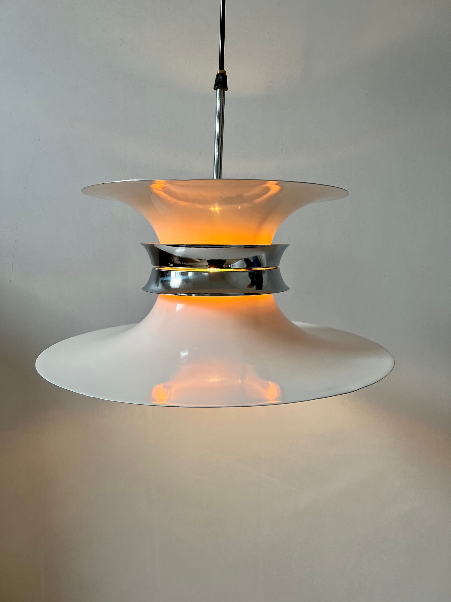 Danish Design Hanging Lamp design by Bent Nordstet for Lyskaer Belysning