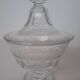 Crystal dragoon from Baccarat or Saint Louis, 19th century.