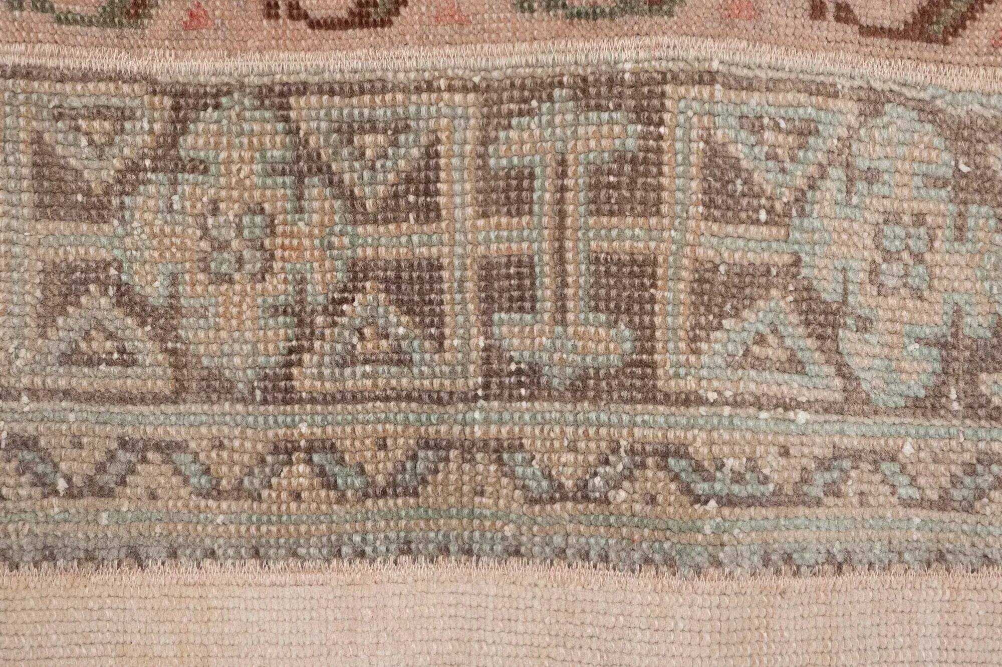 Vintage Turkish hallway rug 80x1 cm