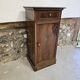 Small piece of furniture / bedside table in burr walnut