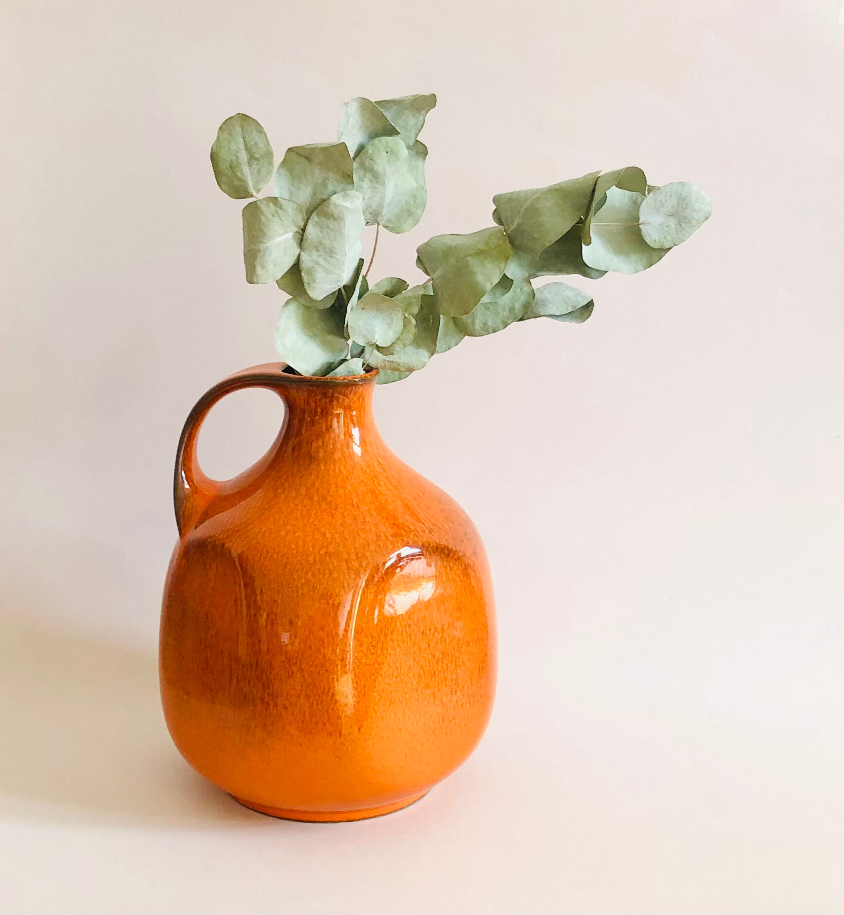 Vintage ceramic vase West Germany 1970