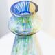 Large Vintage Murano Glass Vase in Multicolor Iridescent Pastel Glass – Italian Art Glass, 1970s