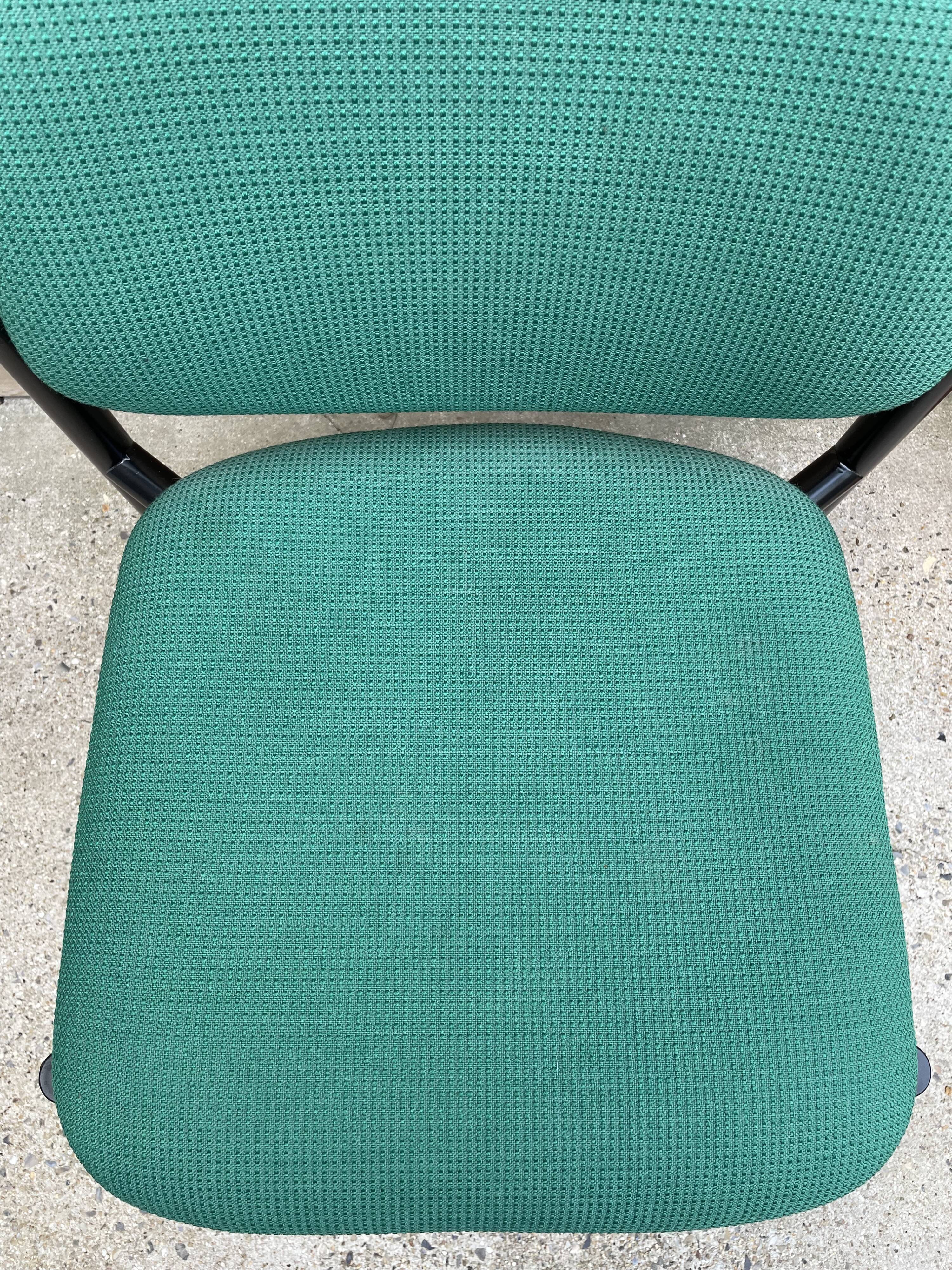 Pair of vintage Martin Stoll Champenay office chairs