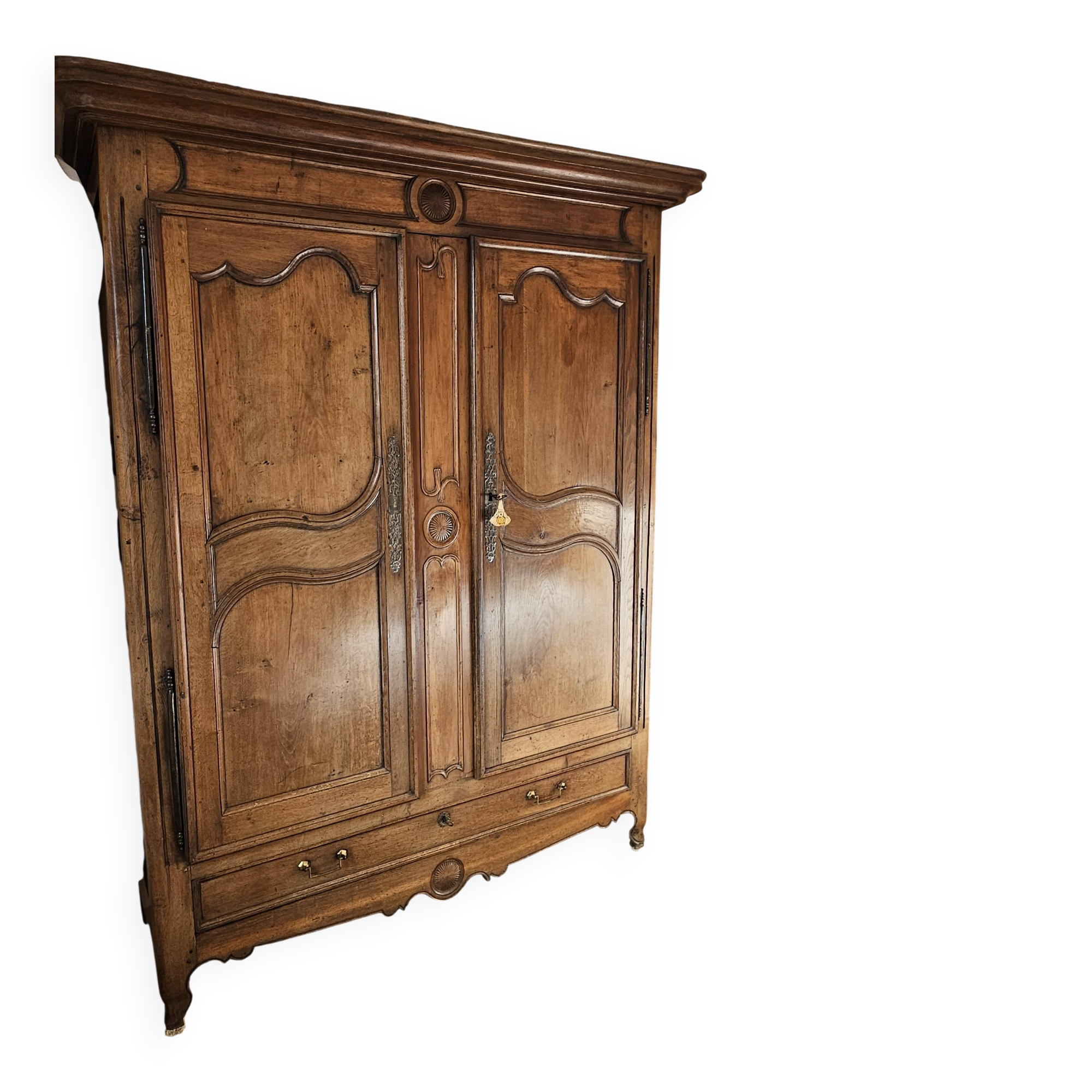 Norman oak wardrobe