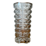 Crystal glass vase 1950