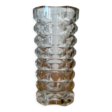 Vase cristal de verre 1950