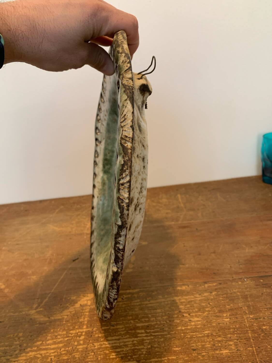 Plat Albert Thiry Vallauris Céramique Circa 1950